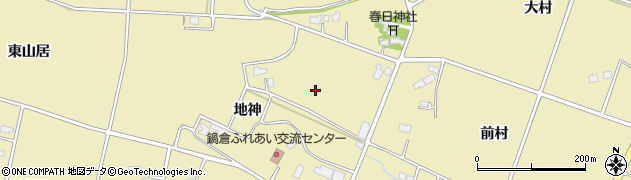 岩手県花巻市鍋倉地神周辺の地図