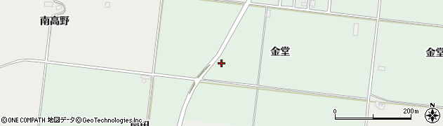 秋田県仙北郡美郷町六郷金堂165周辺の地図