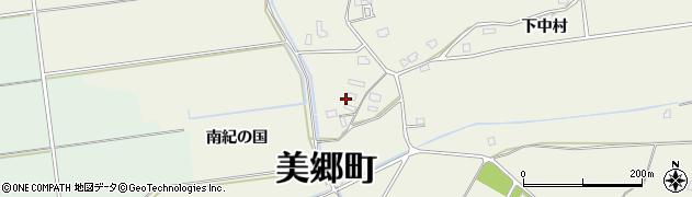 秋田県美郷町（仙北郡）六郷東根（南紀の国）周辺の地図