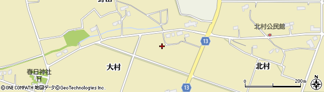 岩手県花巻市鍋倉（大村）周辺の地図