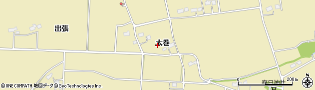 岩手県花巻市鍋倉大巻周辺の地図