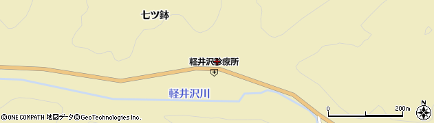 秋田県由利本荘市羽広七ツ鉢78周辺の地図