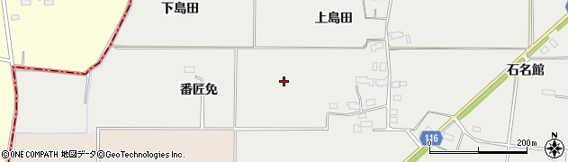 秋田県仙北郡美郷町南町島田周辺の地図