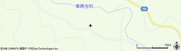 岩手県遠野市附馬牛町東禅寺（１５地割）周辺の地図