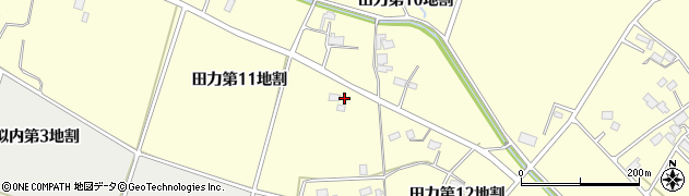 岩手県花巻市田力第１１地割71周辺の地図