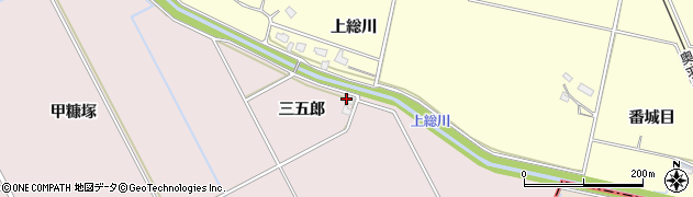 秋田県大仙市藤木（三五郎）周辺の地図