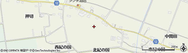 秋田県美郷町（仙北郡）六郷東根（北紀の国）周辺の地図