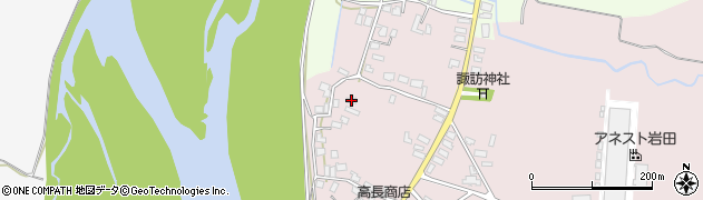 秋田県大仙市藤木大保87周辺の地図