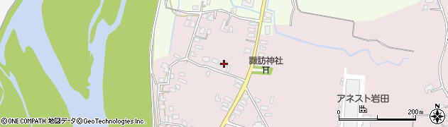 秋田県大仙市藤木大保117周辺の地図