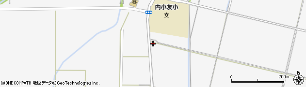 秋田県大仙市内小友中田宮西299周辺の地図
