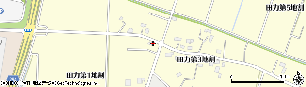 岩手県花巻市田力第１地割周辺の地図