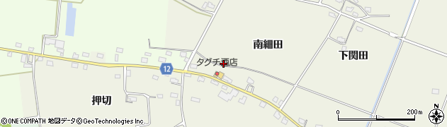 秋田県仙北郡美郷町六郷東根南細田周辺の地図