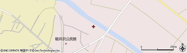 岩手県花巻市東和町前田１区周辺の地図