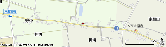秋田県仙北郡美郷町野中上村64周辺の地図