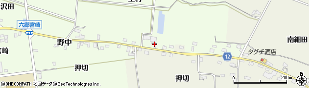 秋田県仙北郡美郷町野中上村63周辺の地図