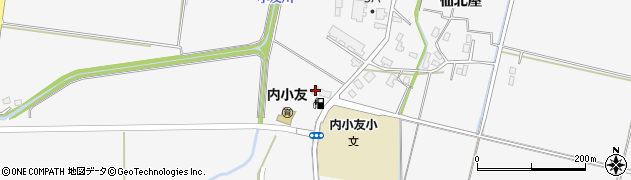 秋田県大仙市内小友仙北屋29周辺の地図