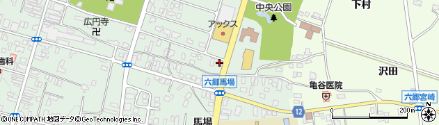 秋田県仙北郡美郷町六郷安楽寺299周辺の地図