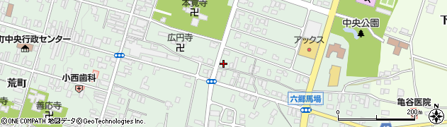 秋田県仙北郡美郷町六郷安楽寺384周辺の地図