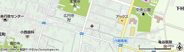 秋田県仙北郡美郷町六郷安楽寺199周辺の地図