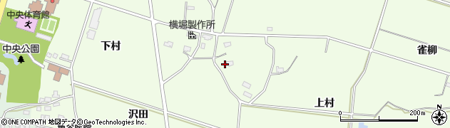 秋田県仙北郡美郷町野中上村7周辺の地図