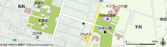 秋田県仙北郡美郷町六郷安楽寺313周辺の地図