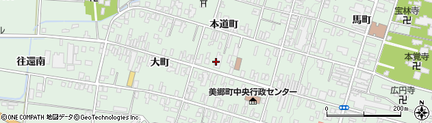 ＪＡ秋田おばこ六郷周辺の地図