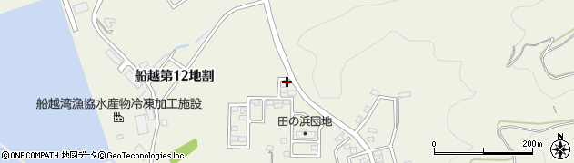 田の浜簡易郵便局周辺の地図