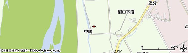 秋田県大仙市六郷西根周辺の地図