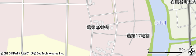 岩手県花巻市葛（第１９地割）周辺の地図