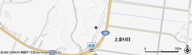 秋田県大仙市内小友（余り目）周辺の地図