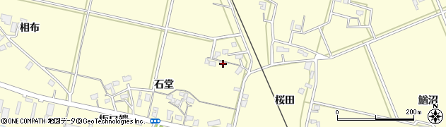 秋田県大仙市下深井（北田）周辺の地図