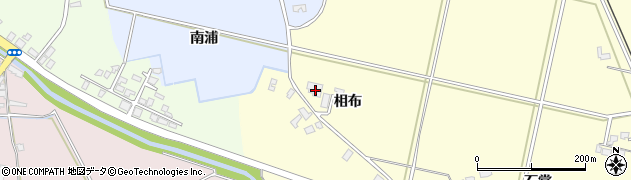 秋田県大仙市下深井相布65周辺の地図