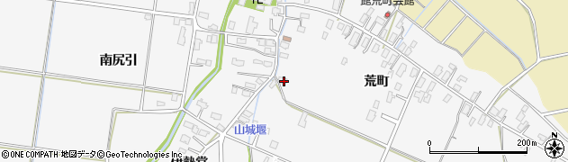 秋田県大仙市内小友荒町3周辺の地図