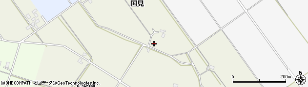 秋田県美郷町（仙北郡）六郷東根（国見）周辺の地図