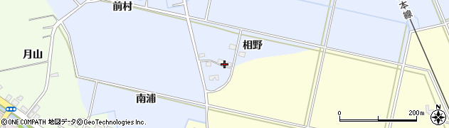 秋田県大仙市大曲（相野）周辺の地図
