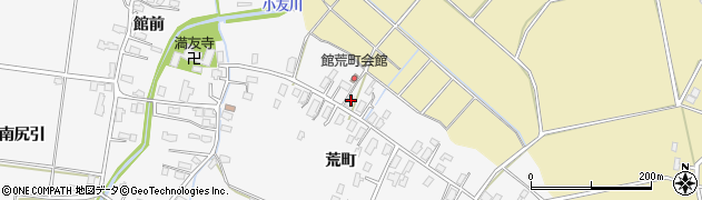秋田県大仙市内小友荒町135周辺の地図