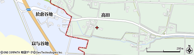 秋田県美郷町（仙北郡）六郷（小婦気）周辺の地図