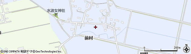 秋田県大仙市大曲（前村）周辺の地図