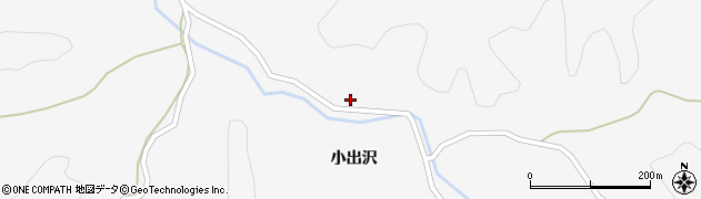 秋田県大仙市内小友小出沢尻51周辺の地図