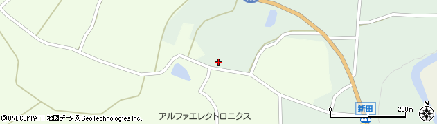 秋田県由利本荘市新田松ノ木台63周辺の地図