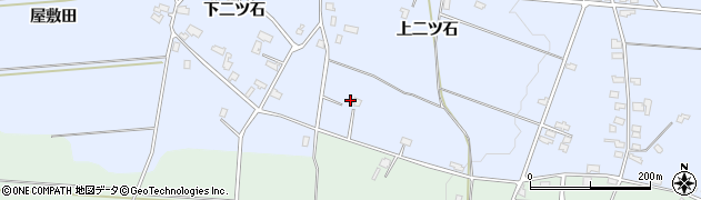 秋田県仙北郡美郷町鑓田上二ツ石212周辺の地図