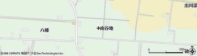 秋田県美郷町（仙北郡）六郷（南谷地）周辺の地図