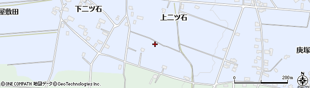 秋田県仙北郡美郷町鑓田上二ツ石178周辺の地図