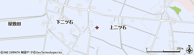 秋田県仙北郡美郷町鑓田上二ツ石225周辺の地図