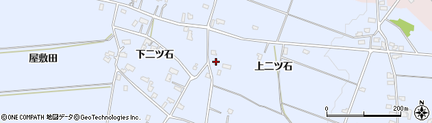 秋田県仙北郡美郷町鑓田上二ツ石231周辺の地図