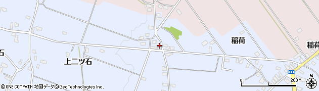 秋田県仙北郡美郷町鑓田上二ツ石191周辺の地図