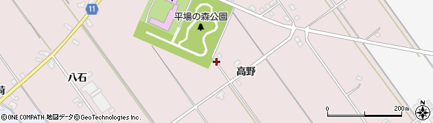 秋田県美郷町（仙北郡）畑屋（高野）周辺の地図
