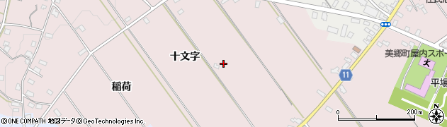 秋田県美郷町（仙北郡）畑屋（十文字）周辺の地図