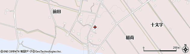 秋田県美郷町（仙北郡）畑屋（稲荷）周辺の地図
