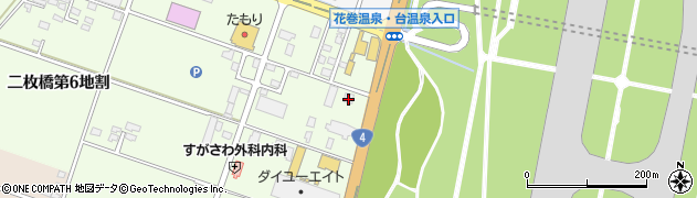 日新火災海上保険株式会社　花巻支社周辺の地図